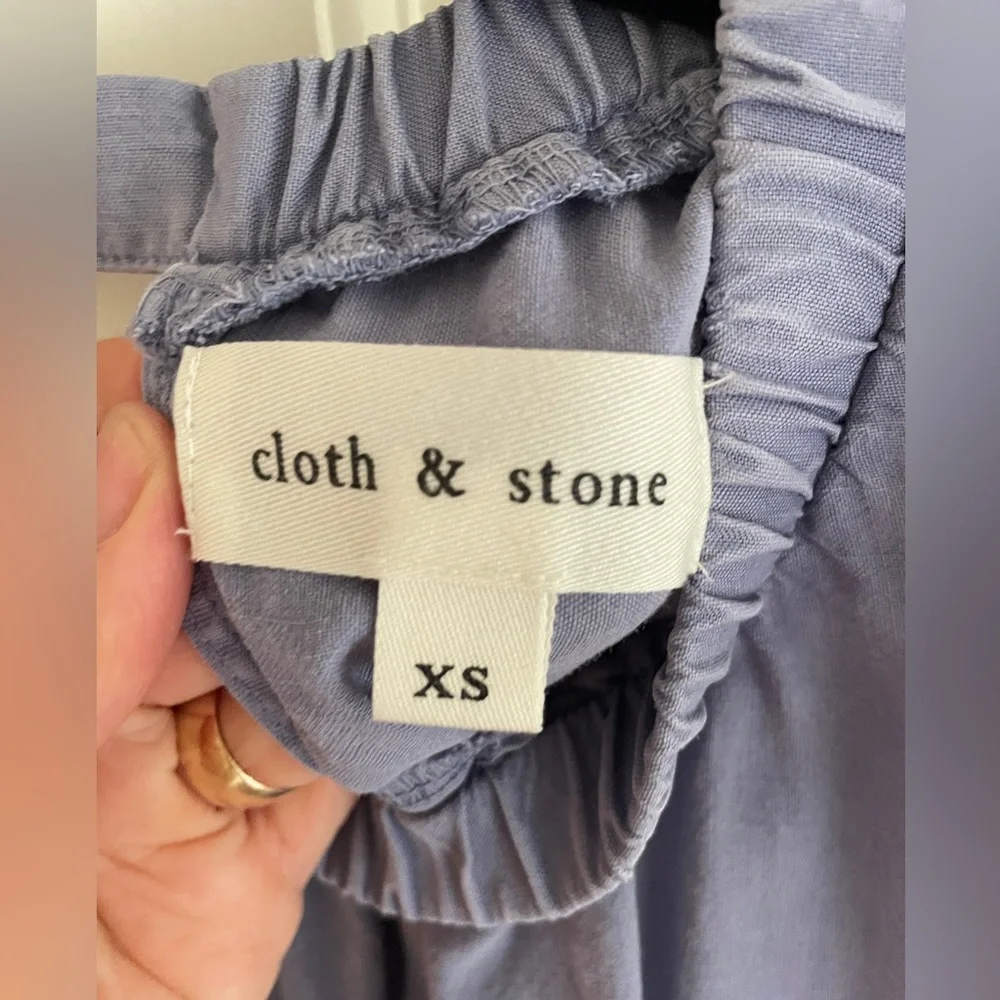 Anthropologie Cloth & Stone Cutout Mini Dress | Size XS - Picture 6 of 7